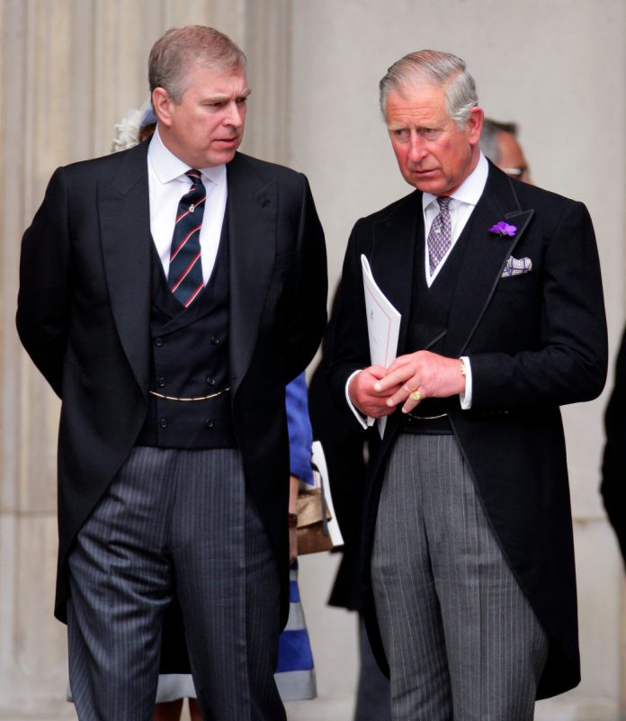 Prince Charles interrupts royal tour for stern words with Prince Andrew ...