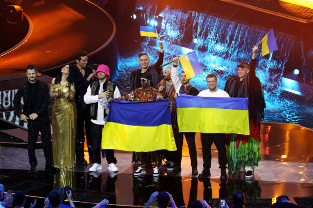 Ukraine's Kalush Orchestra were crowned Eurovision 2022 champions with their song “Stefania”