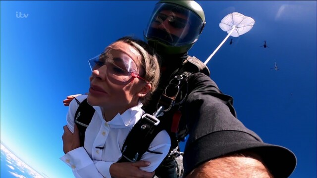 Olivia Attwood skydived into camp