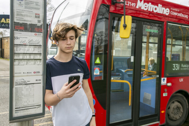 ALBIE PRESTON, 14 tends to watch TV on his phone on the go (at the bus stop/park/etc.) He bunked off school to watch Eastenders on his phone. Story: How kids watch TV in 2023 Amy Jones/Susan Hill SUN ON SUNDAY