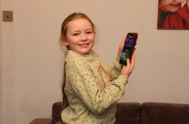Dated: 22/03/2023 Clover Cooper, 10, and big brother Jonah Cooper, 16, from Darlington, County Durham, who watch entire movies on Youtube, rather than paying to stream. See Kids TV case studies feature by Jane Atkinson