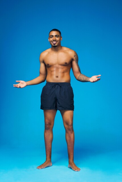 Editorial Use Only. No Merchandising. No Commercial Use Mandatory Credit: Photo by ITV/Shutterstock (13938115e) Tyrique Hyde 'Love Island' TV show, Series 10, Islanders, Majorca, Spain - 29 May 2023