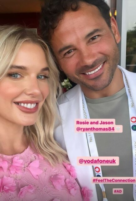 Helen Flanagan looks incredible in stunning pink dress as she reunites with Coronation Street co-star at Wimbledon,