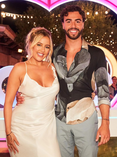 Editorial use only Mandatory Credit: Photo by Matt Frost/ITV/Shutterstock (14030428ff) Sammy Root and Jess Harding are crowned winners of Love Island ‘Love Island’ TV Show, Series 10, Final, Majorca, Spain – 31 Jul 2023