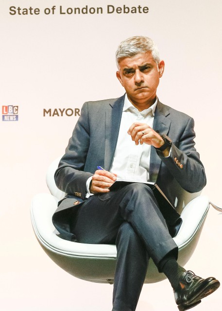 Alamy Live News. 2RA04FC London, UK, 29th June 2023. Sadiq Khan. Londoners quiz Mayor of London, Sadiq Khan, and his deputy mayors at the State of London Debate 2023, hosted by James O'Brien. Topics include Transport, Policing and safety, Air quality and the environment Housing and London's economic recovery. Deputy Mayors (left to right) Shirley Rodrigues, Environment & Energy, Tom Copley, Housing & Residential Development, Sophie Linden, Policing & Crime, Seb Dance, Transport & Deputy Chair TfL This is an Alamy Live News image and may not be part of your current Alamy deal . If you are unsure, please contact our sales team to check.