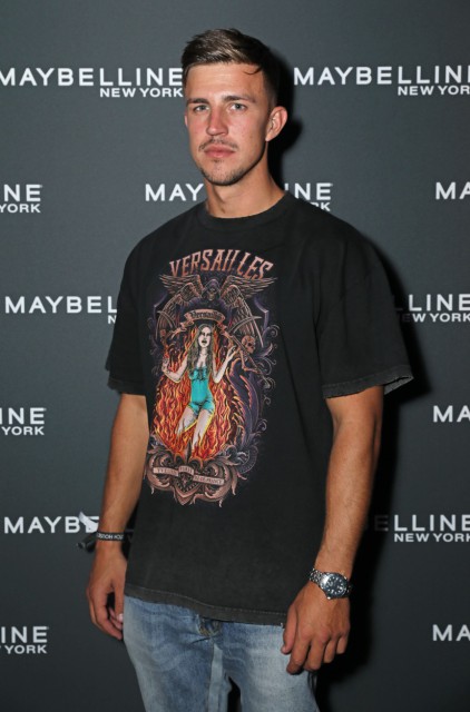 LONDON, ENGLAND - AUGUST 08: Mitchel Taylor attends the Maybelline x Mimi Webb Launch Party at Shoreditch House on August 8, 2023 in London, England. (Photo by Dave Benett/Getty Images for Maybelline)