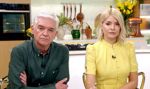 Holly Willoughby and Phil Schofield this morning